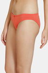 Zivame Anti-Microbial Low Rise Full Coverage Bikini Panty (Pack Of 3) - Multicolor — thumbnail 7
